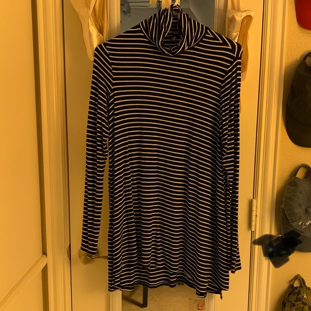 Long Sleeved Turtleneck Tunic